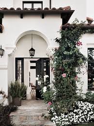 Black And White Spanish Style Home Exterior Take2t00 Spanish Style Homes Spanish Bungalow Spanish House
