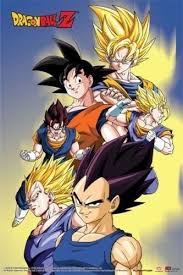 Dragon ball z merchandise was a success prior to its peak american interest, with more than $3 billion in sales from 1996 to 2000. 9 5 Dragon Ball Z Cast Poster 24x36 51567 Ebay Collectibles Dragonball Z Anime Personagens De Anime