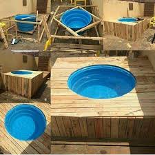 pallet swimming pool the best pallet furniture and diy ideas a diy pallet swimming pool that is perfect for any backy hot tub surround pool designs diy pool