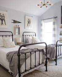 To make the most of the small space, the interior designer selected a narrow, low profile desk. 480 Bedrooms Guest Rooms Ideas Home Bedroom Bedroom Design Beautiful Bedrooms