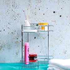 The bathroom shower organizer can keep your. Buy Royalford 2 Tier Corner Rack Rust Free Stainless Steel Shower Caddy Rack Bathroom Organizer Corner Online In Uae Wigme