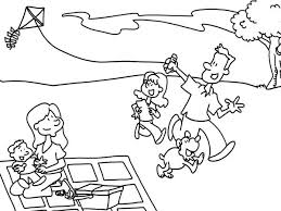 There's no better cure for cabin fever than printing and coloring our free coloring pages for kids. Go Fly A Kite Coloring Page It S National Kite Flying Day Did You Know That A Kite Is Considered An Aircraft Th Coloring Pages Kite Pictures Kite Drawing