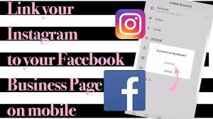 This will make it easier to use all of the features available for businesses. How To Link Your Instagram To Your Business Facebook Page Mobile Youtube