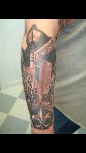 King blood) fled to new york. Coolest Nola Tattoo Probably Ever Tattoo Sleves Louisiana Tattoo Tattoo Designs Men