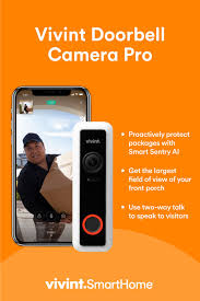 Wireless Video Smart Doorbell Camera In 2020 Vivint Vivint Smart Home Doorbell Camera