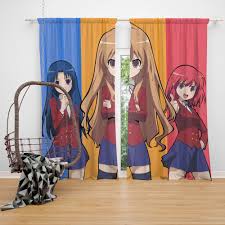 Cartoon painting kids bedroom wall painting artist in pune. Toradora Japanese Anime Girl Bedroom Window Curtain Ebeddingsets