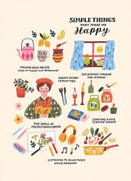Journaling inspiration to celebrate the simple things in life that bring us joy and happiness, but are often overlooked and taken for granted. Coloured Pencils Anneliesdraws Self Care Activities Self Care Bullet Journal Self Help