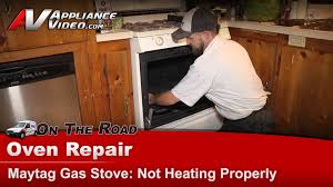Maytag Mgr5755adq Stove Diagnostic And Repair Not Heating Correctly Long Bake Times Igniter Appliance Video