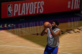 You are watching 76ers vs hawks game in hd directly from the wells fargo center, philadelphia, usa, streaming live for your computer, mobile and tablets. 76ers Joel Embiid Questionable For Game 1 Vs Hawks With Knee Injury Sources The Athletic