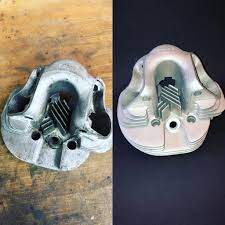 Classic Triumph Motorcycle Parts Tt Moto Alloy Polishing Vapour Blasting