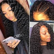 Free drop shipping grade 9a human hair thick bundles for hair sellers salon business remy hair weave weft weave suppliers body wave straight kinky curly natural loose deep wave kinky straight 360 lace frontal wig peruvian. Deep Curly Lace Front Wigs Human Hair Pre Plucked Natural Hairline Lace Frontal Curly Wigs For Black Women Glueless Lace Wigs Human Hair With Baby Hair 100 Lace Frontal Human Hair Wigs