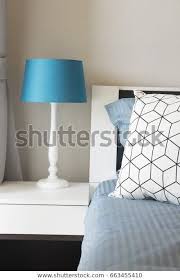 Blue Table Lamps Bedroom Blue Table Lamp Bedroom Stock Edit Now In 2020 Table Lamps For Bedroom Bedroom Lamps Blue Table Lamp