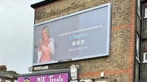 My street has been ruined by racy billboard – Im sick of seeing models  boobs - Daily Star