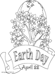 Earth day is the day designated for fostering appreciation of the earth's environment and awareness of the issues that. Earth Day Coloring Pages Free Printable Recycling Pictures