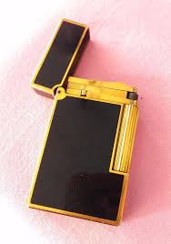 S T Dupont Lighter Gold Plated Laque De Chine Black Made In Cool Lighters Christmas Gifts For Men Zippo Lighter