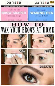 Diy Brow Waxing How To The Right Way To Wax Your Eyebrows At Home Waxed Eyebrows Brow Wax Beauty Skin Care