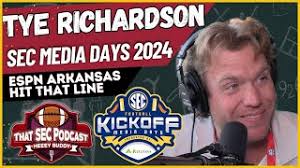 Tye Richardson Can Arkansas Surprise? SEC Media Days