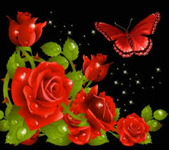 See more ideas about butterfly, beautiful butterflies, butterfly kisses. Red Rose And Butterfly Wallpaper