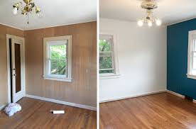 So, i'm going to show you how to paint wood paneled walls. How To Paint Wood Paneling Curated Couple