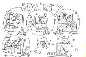 Adviento Para Colorear Lucia Fuego Temas De Catequesis Biblia Para Ninos Catequesis
