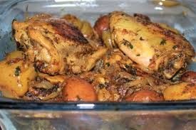 Toss potatoes with remaining 3 tablespoons herb mixture. Greek Lemon Chicken And Potatoes Recipe Allrecipes