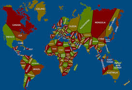 Below, you can also find a world currency list and a list of countries and capitals to download. World Map If Borders Were Decided By Nearest Capital Mapporn