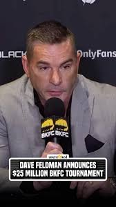 Wow. BKFC President Dave Feldman reveals $25 Million tournament slated for  2025 👊, @bareknucklefc #boxing #fighting #bkfc