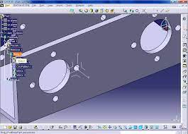 Quando vado a selezionare, dall'albero o dal disegno, la parte da specchiare, mi compare il simbolo. Catia V5 What To Do When You Can Not Use Standard Command Mirror The Hole Grabcad Tutorials