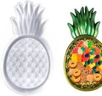 DeryArcle Silikonform Tablett Ananas, Epoxidharz Formen Untersetzer  Harzformen Ovale Teller Gießform Resin Mold Tray für DIY Schmuck Platte  Ornamente ...