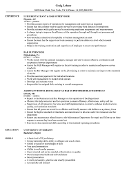 bar supervisor resume samples velvet jobs