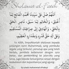 Rahasia Sholawat Al Fatih Ngaturjiwo Yuk Kekuatan Doa Kutipan Agama Allah