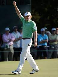 Masters Snedeker Cabrera Top Crowded Leaderboard Golf Pics 2 Pinterest