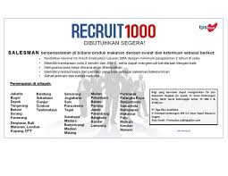 Cari informasi pekerjaan hanya di www.rekrutmen.net. Lowongan Kerja Lulusan Sma