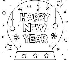 Happy new year 2021 free coloring pages. Christmas Coloring Pages 2021 In 2021 New Year Coloring Pages Happy New Year Images New Year Images