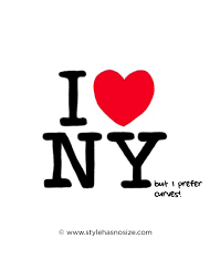 Wie kent tekeningen om na te tekenen makkelijk niet. I Love New York Style Has No Size