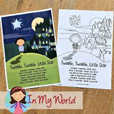 Record and instantly share video messages from your browser. Twinkle Twinkle Little Star Nursery Rhyme Worksheets And Activities In My World