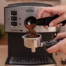 Machine A Cafe Expresso Solac Ce4480 Pompe A 19 Bars De Pression Capacite 1 2l Boitier En Acier Inoxydab Machine A Cafe Machine A Cafe Expresso Expresso
