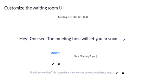 Settings For Preventing Zoom Bombing Information Security Office In 2020 What Is Zoom University Student Happy Hour Today