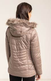 Doudoune matelassée réversible gris anthracite à capuche tendance pour homme. Doudoune A Capuche Fourrure 45 00 Armand Thiery