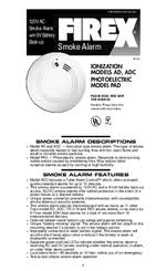 The aa battery backup provides protection even during power outages ten years. Firex Fx 1218 Manuals Manualslib