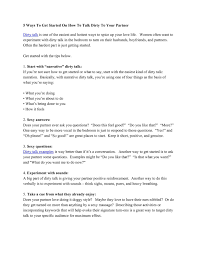 Calameo 5 Ways To Get Started On How To Talk Dirty To Your Partner Bonus points if you can create an opportunity to view each other in a. talk dirty to your partner