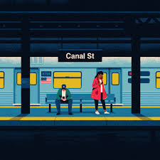 Nyc Subway Nyc Subway Ny Subway Motion Design Animation