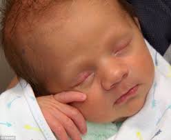 Miracle baby Caleb that survived after his mother died in a car crash in  Hobart