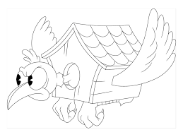 Get crafts, coloring pages, lessons, and more! Wally Warbles From Cuphead Coloring Page Free Printable Coloring Pages For Kids