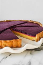 Stunning Blueberry Lemon Curd Tart Rezept Kuchen Und Torten Einfacher Nachtisch Essen Und Trinken