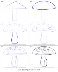 Now all you have to do, is color it in any of the infamous mario mushroom colors, either poisonous or normal. How To Draw A Mushroom Printable Step By Step Drawing Sheet Drawingtutorials101 Com