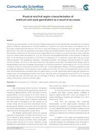 PDF) Physical and fruit region characterization of araticum and seed  germination as a result of accesses