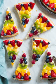 Fruit Pizza With Cream Cheese Frosting Cooking Classy