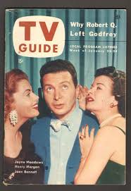 Tv Guide Magazine January 22 1954 Jayne Meadows Joan Bennett Henry Morgan Tv Guide Joan Bennett Movie Stars