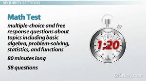 The Sat Test Structure Sections Question Types Timing